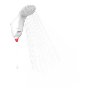 Imagem de Chuveiro Zagonel Ducha Sublime 7500W Branco Kit Instalação Incluso