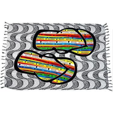 Imagem de Canga de Praia Calçadão de Copacabana Chinelo - Beach Luv