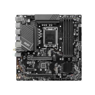 Imagem de Placa-Mãe MSI PRO B760M-A WIFI, Intel, LGA 1700, Micro-ATX, DDR5, Wi-F