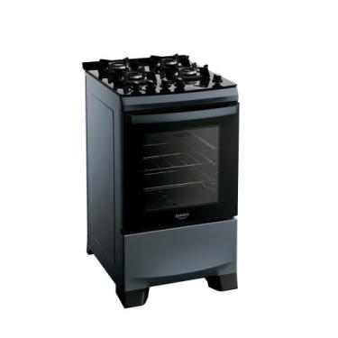 Imagem de Fogão 4 Bocas Dako Supreme Timer Glass, Titanio, Bivolt