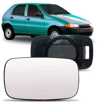 Imagem de Par lente retrovisor palio 1996 a 2000 com base - BLAWER