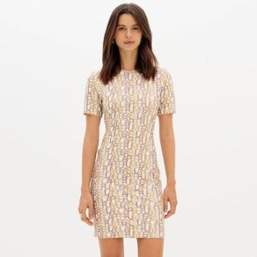 Imagem de Vestido Curto Easy Lança Perfume Manga Feminino-Feminino