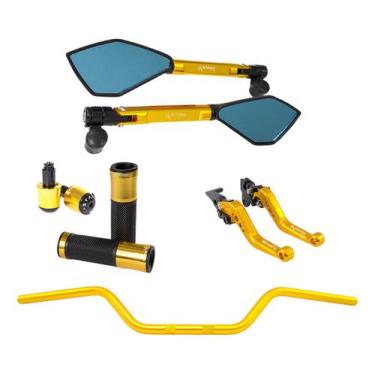 Imagem de Manete Manopla Retrovisor Peso Guidão Cb300r Strada Twister - Stark Ra