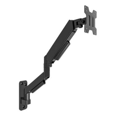 Imagem de Suporte Articulado De Parede Monitor Tv Pistão A Gás 17 A 35 Preto Bra