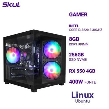 Imagem de Computador 3000 Core I3 3220 3.30ghz Memória 8gb Ddr3 Ssd 256gb Nvme R