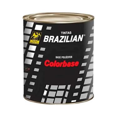 Imagem de Tinta Automotiva Brazilian Poliéster Cinza Pontal Gm 00 900Ml
