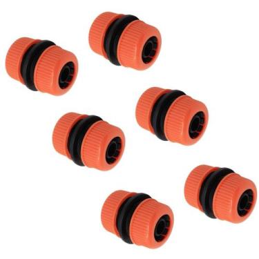 Imagem de KIT6 União de mangueira ½" para Irrigação e Lavar Pisos - Acrel