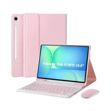 Imagem de Capa Com Teclado Para Samsung Galaxy Tab S10 FE 10.9 Polegadas SM-X520