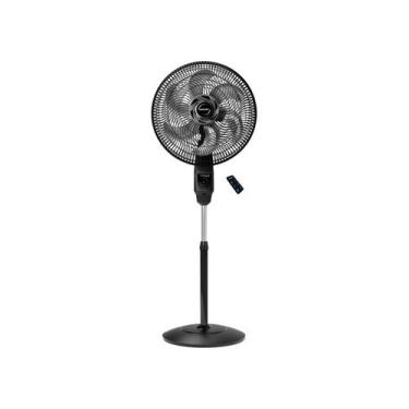 Imagem de Ventilador Coluna 40Cm Mallory Preto 6 Pás Com Controle 127v, Preto e 