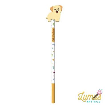 Imagem de Kit 4 Lápis Fantasia Pets CIS Modelo:LX37, LX37