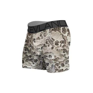 Imagem de Cueca boxer kevland black waves ii, G, Cinza