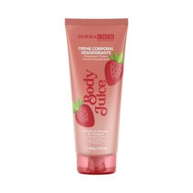Imagem de Creme corporal desodorante morango e d-pentanol - dermachem