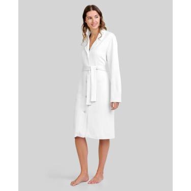 Imagem de Pijama Feminino de Cetim Macio com Estrelas Azul Marinho Lohe, Marfim,