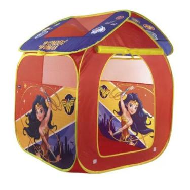 Imagem de Barraca Portátil Casa Mulher Maravilha Toca Infantil Zippy - Zippy Toy