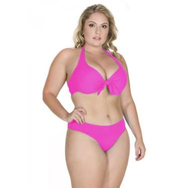 Imagem de Tanga plus size - ANAJU, Rosa pink, GG/46