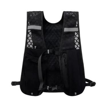 Imagem de Colete De Corrida Leve E Refletivo Com Bolso Para Hidratação E Compart