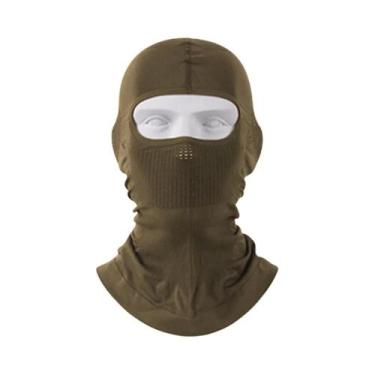 Imagem de Balaclava Quente E Respirável Elástica Para Homens: Máscara Facial Com