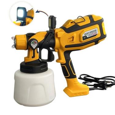 Imagem de Pistola de Pintura Elétrica 850W Profissional com LED 220V e Vazão 1,4