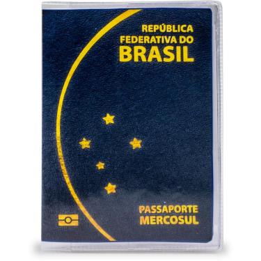 Imagem de Porta Passaporte Transparente