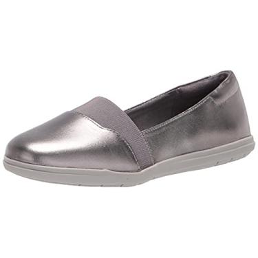 Imagem de Easy Spirit Sapatilha feminina Bounce Ballet, Prata 060, 10.5