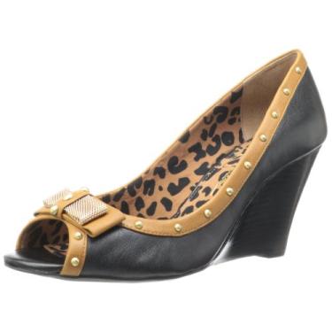 Imagem de Jessica Simpson Bota Neeson feminina, Couro preto do Alasca, 9.5