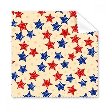 Imagem de Pano de limpeza de tela de telefone azul Pentagrama America Country Elements 5 peças