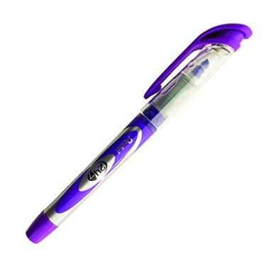 Imagem de Pentel Marcador líquido com ponta de cinzel 24/7, tinta violeta, caixa com 12 (SL12-V)
