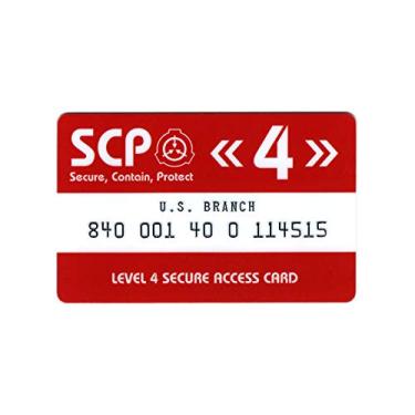 Imagem de HOKUSHIN Cartão de Acesso Seguro Nível 4 Filial dos EUA - Criança Unissex Vermelho