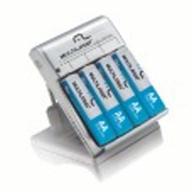 Imagem de Carregador de Pilhas Multilaser AA/AAA + 4 Pilhas AA 2500mAH - CB054