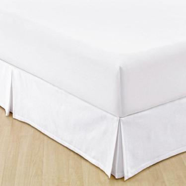 Imagem de Saia Para Cama Box Queen 150 Fios Jade | Abdouni