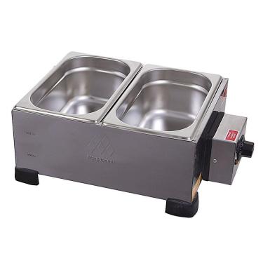 Imagem de Derretedeira de Chocolate Marchesoni Industrial 2 Cubas 2,5 kg 220V