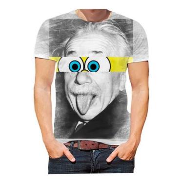 Imagem de Camisa Camiseta Albert Einstein Fisico Meme Sátira Hd 04 - Estilo Krak