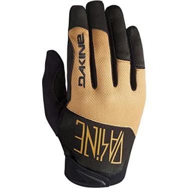 Imagem de Dakine Luva masculina Syncline de gel para ciclismo, preto/bronze, médio