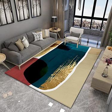 Imagem de Tapetes para sala de estar, tapete para quarto tapete lavável marroquina, tapete de destaque não derramado, tapetes de área grande para sala de jantar tapete de sofá de cristal sem cabelo para sala de estar