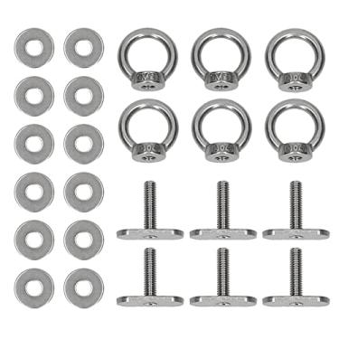 Imagem de Wemay Rail Track Mount Amarração Ilhó Adaptador de trilho para pesca Caiaques Barco para caiaques Canoas Barcos Trilhos