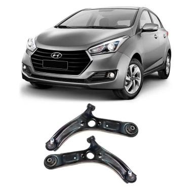 Imagem de Bandeja Hyundai Hb20 Dianteira C Limitador 2016 Até 2019 Flex Automotive O Par