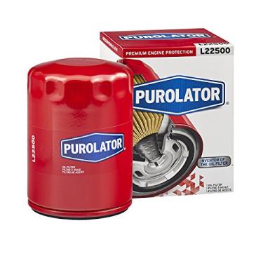 Imagem de Purolator Filtro de óleo giratório premium para proteção do motor L22500, vermelho