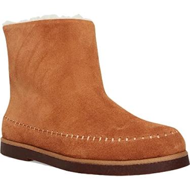 Imagem de Steve Madden Womens Tanzie Suede Ankle Boots Tan 5.5 Medium (B,M)