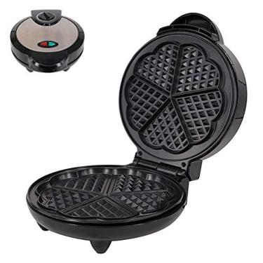Imagem de Yajun Mini máquina de fazer waffles café da manhã, almoço ou lanches, torradeira, molde de cozimento doméstico, pratos antiaderentes profissionais