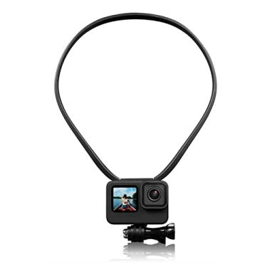 Imagem de Suporte de ciclismo leve com alça de pescoço para câmera/telefone para GoPro Insta360 para DJI Action 2
