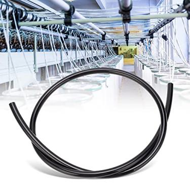 Imagem de Tubo pneumático, mangueira pneumática de bomba de ar de superfície lisa de resistência para pintura de decoração para fábrica de reparo de automóveis para indústria de marcenaria (laranja, 1 m)