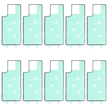 Imagem de HONGYAN Peças de substituição de telefone celular Para Samsung Galaxy S21+ 5G 10pcs Back Housing Cover adesivo Acessórios telefônicos