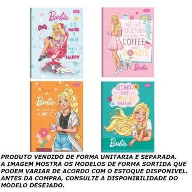 Imagem de Caderno Brochura 1/4 80F Barbie - Foroni