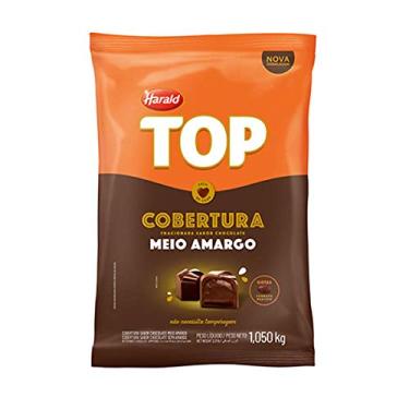 Imagem de Chocolate Cobertura Gotas Meio Amargo 1,050kg Harald