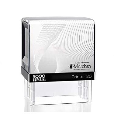 Imagem de Depósito móvel – com data e ato, carimbo azul de autotinta 14 mm x 38 mm