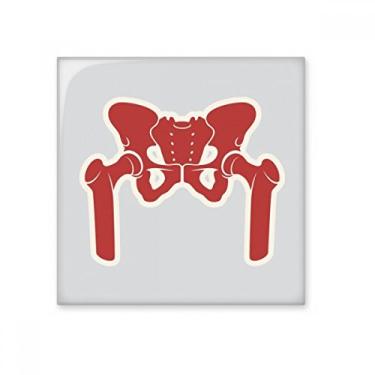 Imagem de Articulação de quadril ilustração humana Ossos azulejo de cerâmica brilhante decalque adorno de tijolos vitrificados