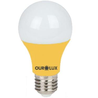 Imagem de Lâmpada Led S60 Bulbo Colors 7 Watts Bivolt Amarelo - Ourolux
