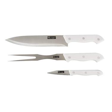 Imagem de Conjunto Facas e Garfo Trinchante Haüskraft 3 Peças