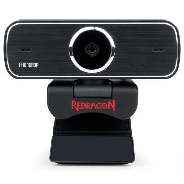 Imagem de Web Câmera Redragon Hitman - Streaming - Vídeochamadas em Full HD 1080p - c/ Microfone Duplo - GW800