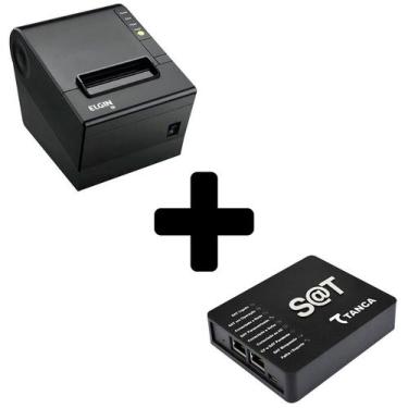 Imagem de Kit Sat Tanca Ts-1000 E Impressora Elgin I9 Full (Ethernet, Usb E Seri